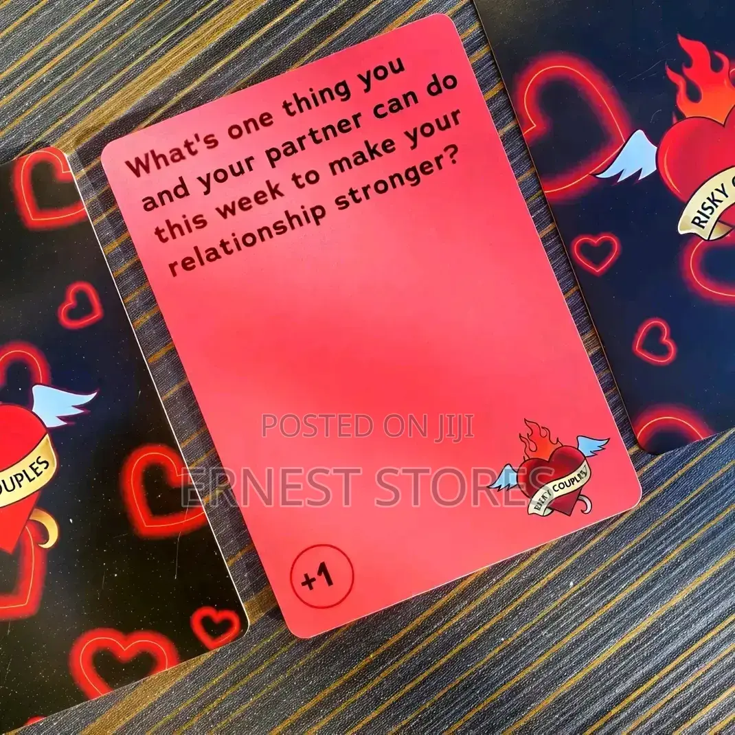 Risky Couples Game Cards
