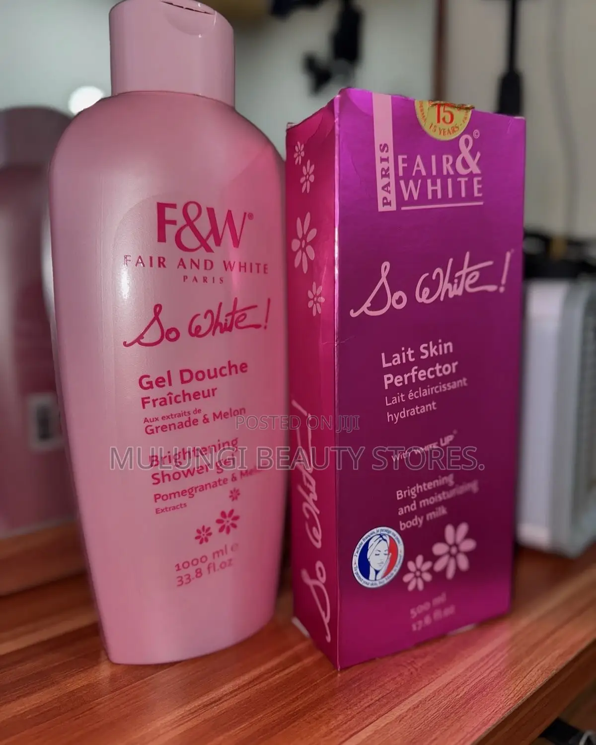 Fair & White So White Pink Skincare Set Original