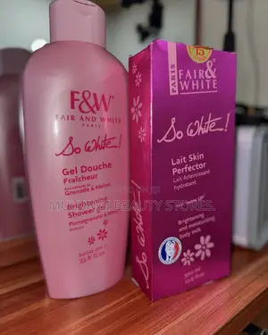 Fair & White So White Pink Skincare Set Original