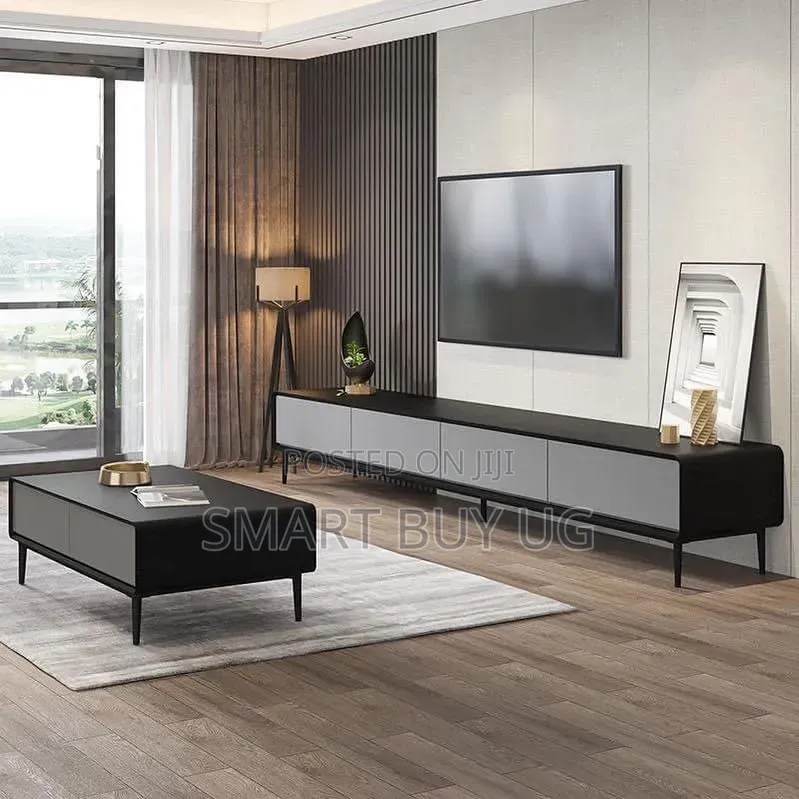 TV Stand/Center Table/TV Stand Unit/Wall Unit TV Stands 2m Black