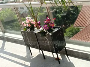 Rectangle Ceramic Tile Flower Pots