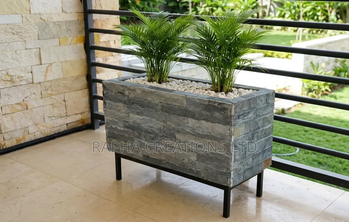 Stone Slate Flower Pots/Stone Cladding