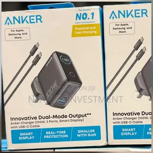 Anker 100W 3-Port USB-C Fast Charger