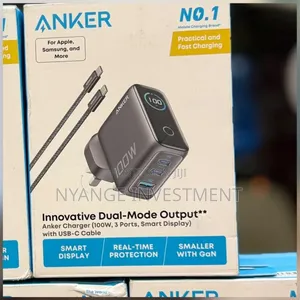 Anker 100W 3-Port USB-C Fast Charger