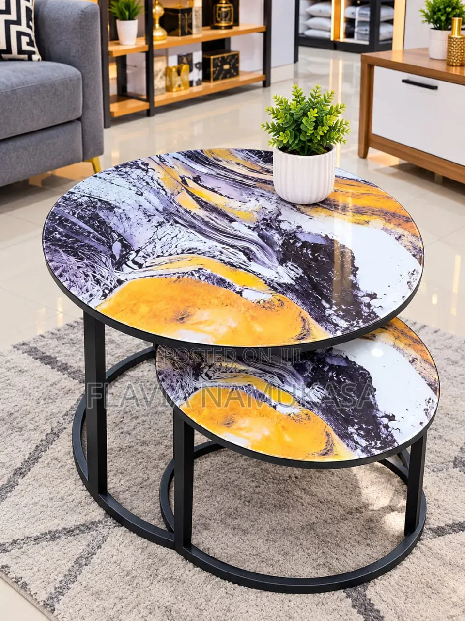 2 Piece Classic Nesting Center Tables