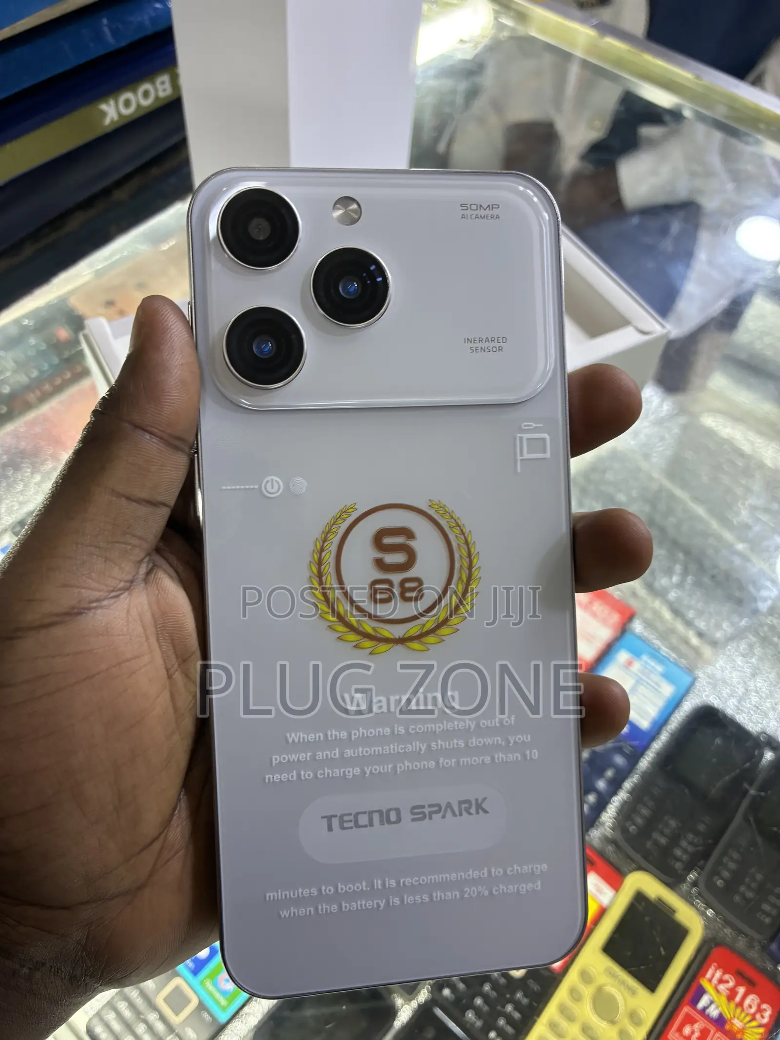 New Tecno Spark 40 128 GB White