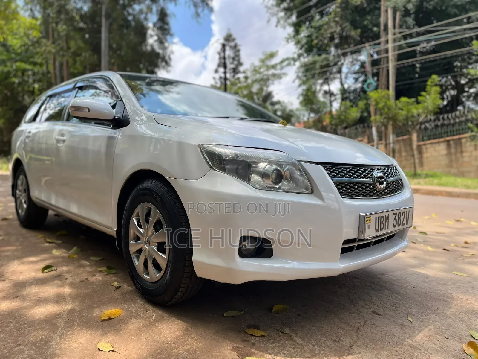 Toyota Corolla Fielder 2008 White