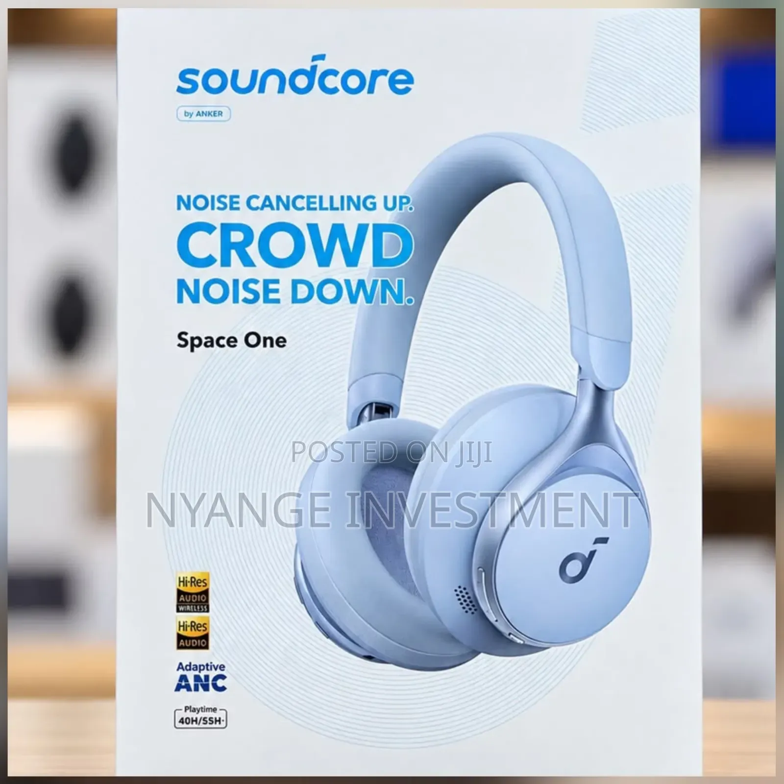 Anker Soundcore Space One Active Noise-Cancelling Headphones