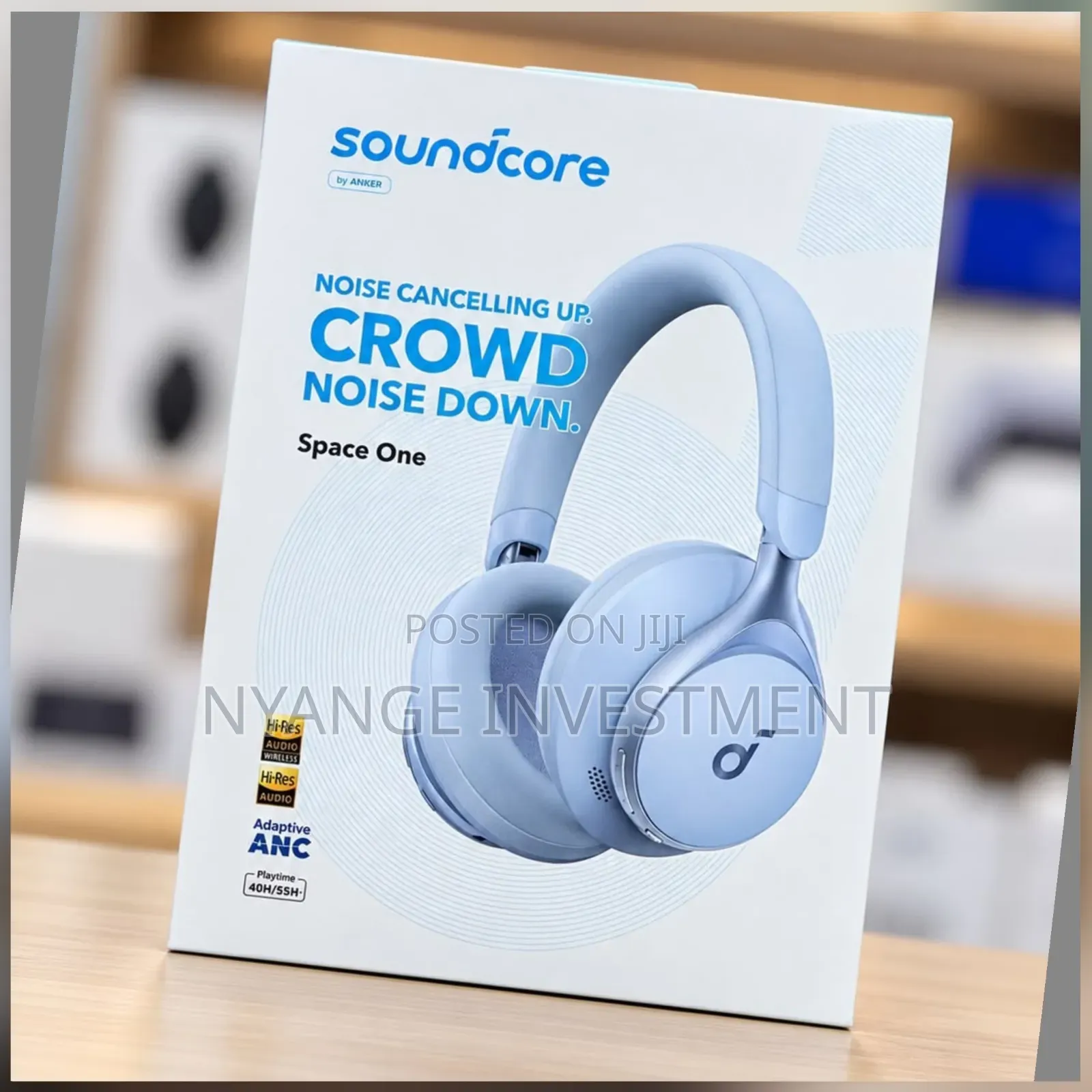 Anker Soundcore Space One Active Noise-Cancelling Headphones