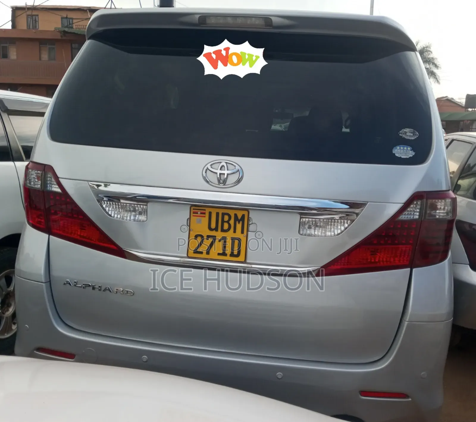 Toyota Alphard 2013 Silver