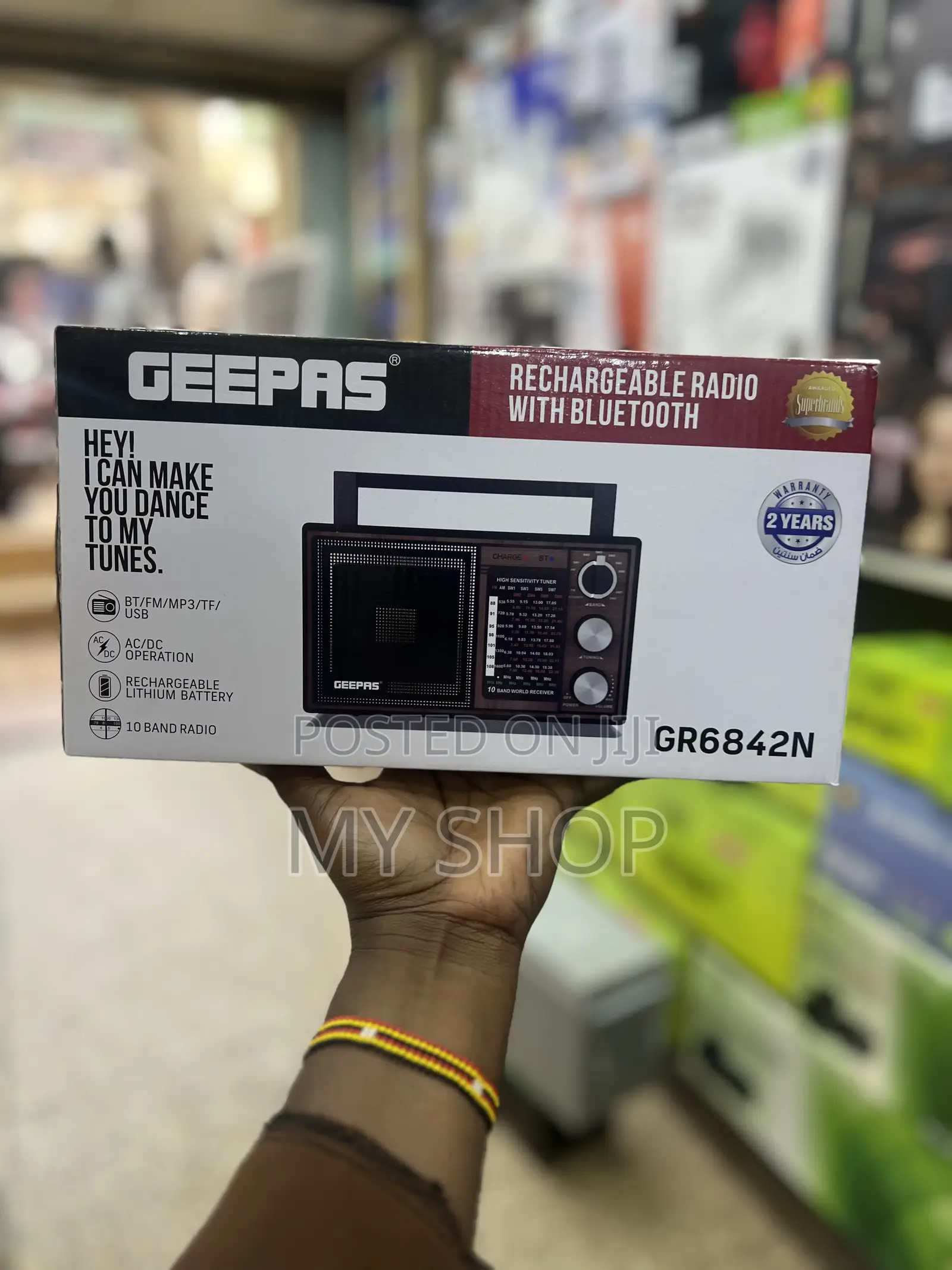 Geepas Rechargeable Radio