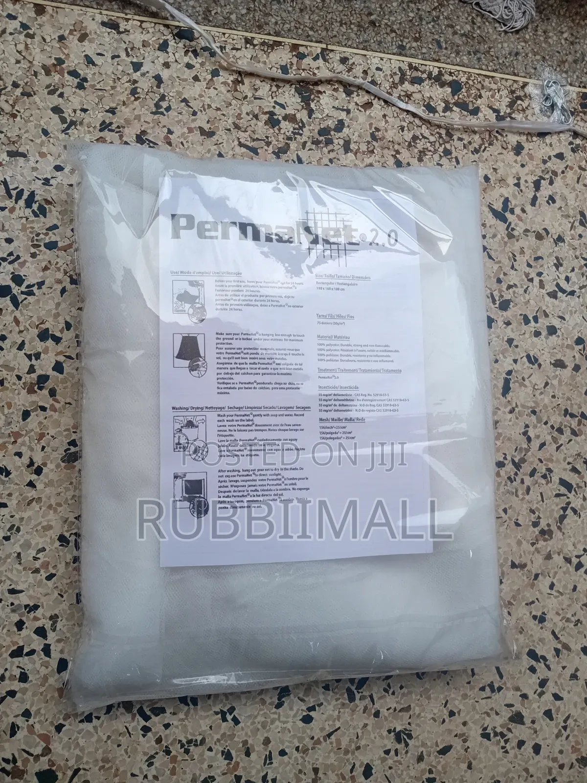 Mosquito Net Permanent 2.0 (Transparent Packing)
