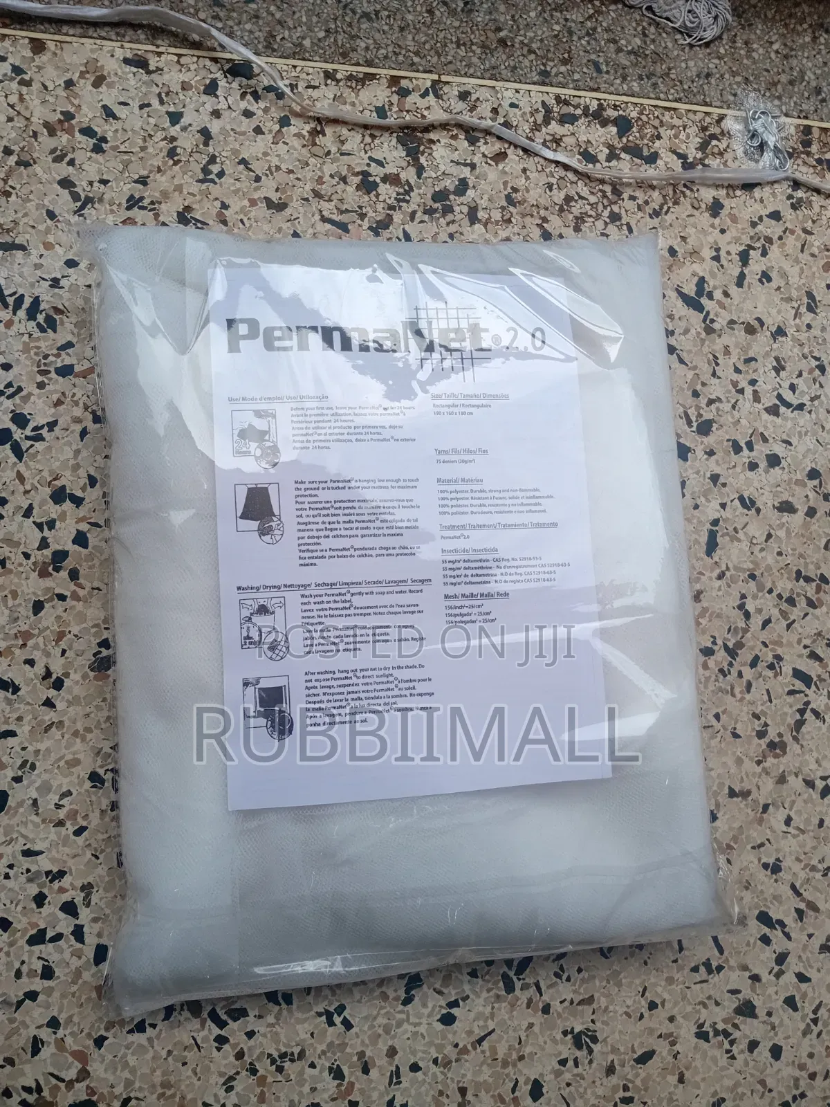 Mosquito Net Permanent 2.0 (Transparent Packing)
