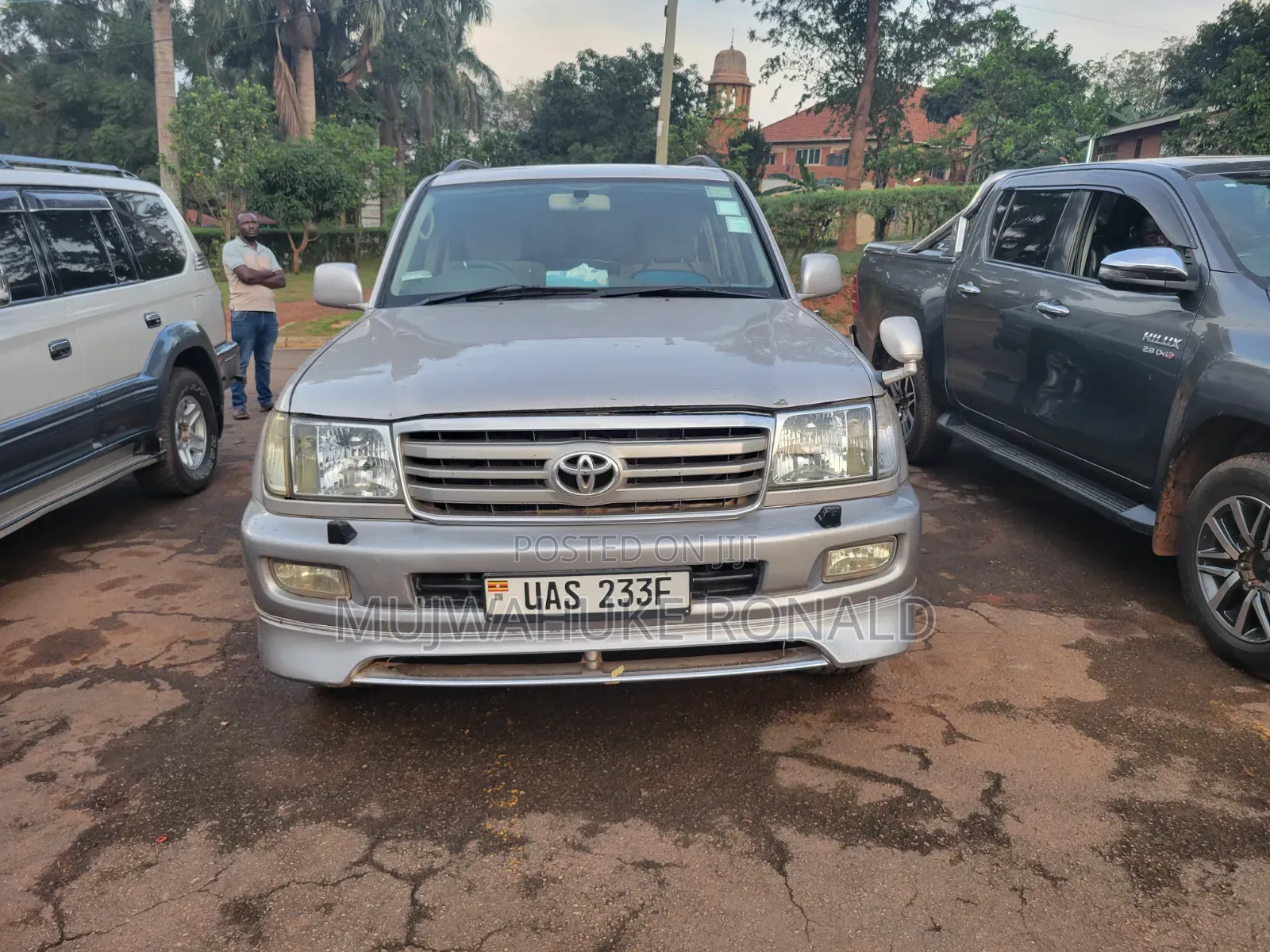 Toyota Land Cruiser 100 4.2 TD Executive 2004 Gray