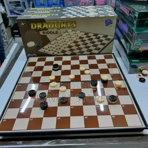 Draughts Riddle Game