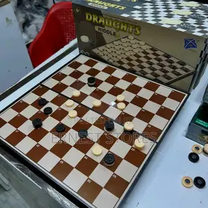 Draughts Riddle Game
