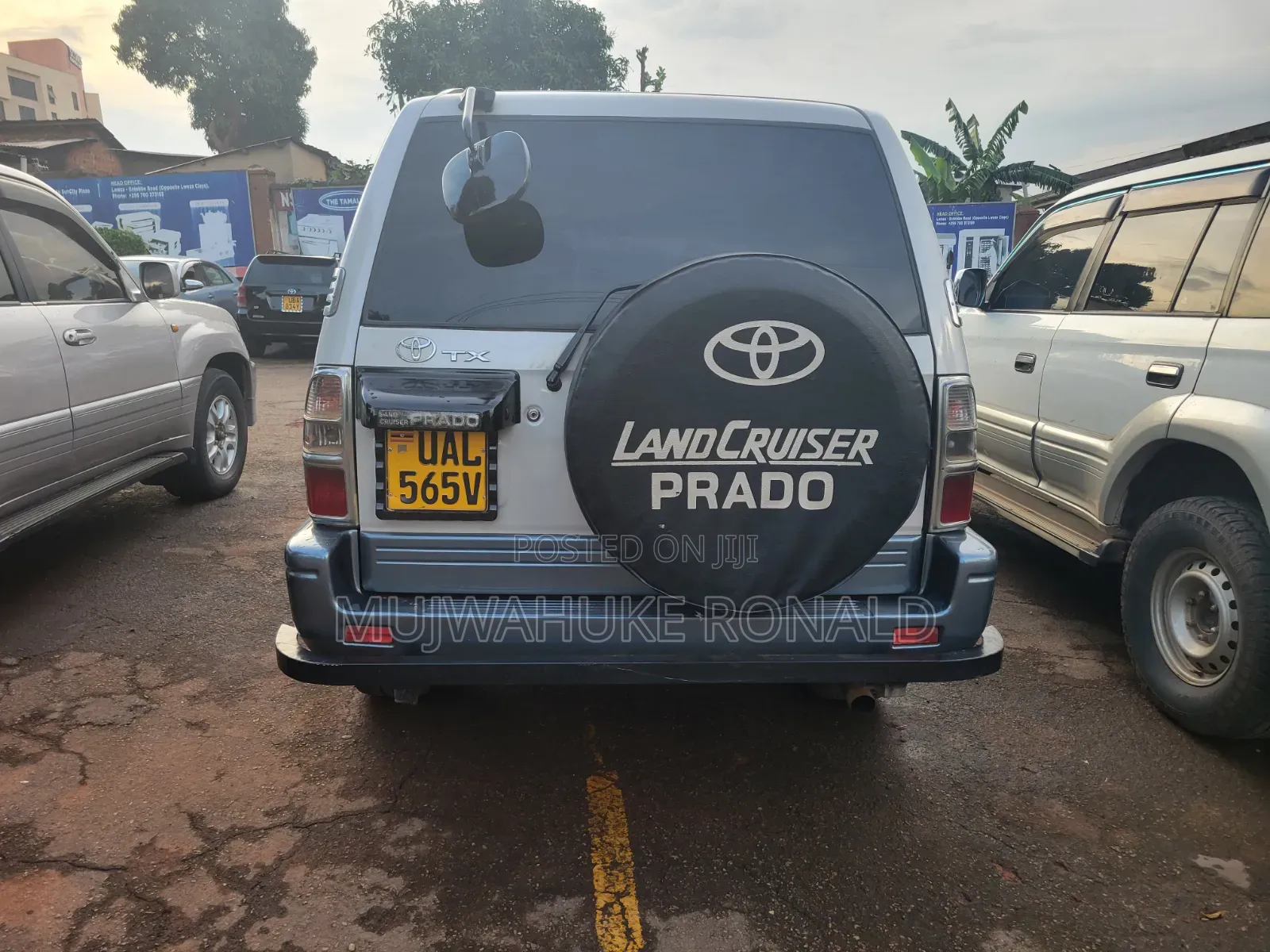 Toyota Land Cruiser Prado 1996 Gray