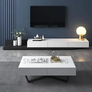 TV Stand/White Center Table/Wooden TV Stand/Center Tables 110cm