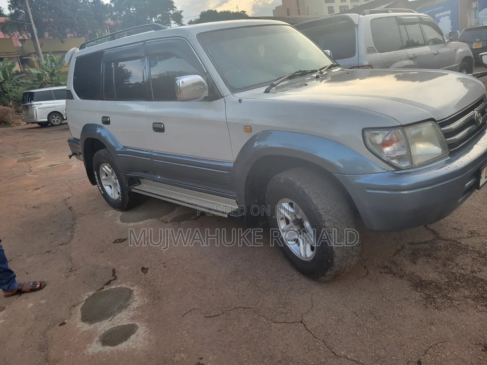 Toyota Land Cruiser Prado 1996 Gray