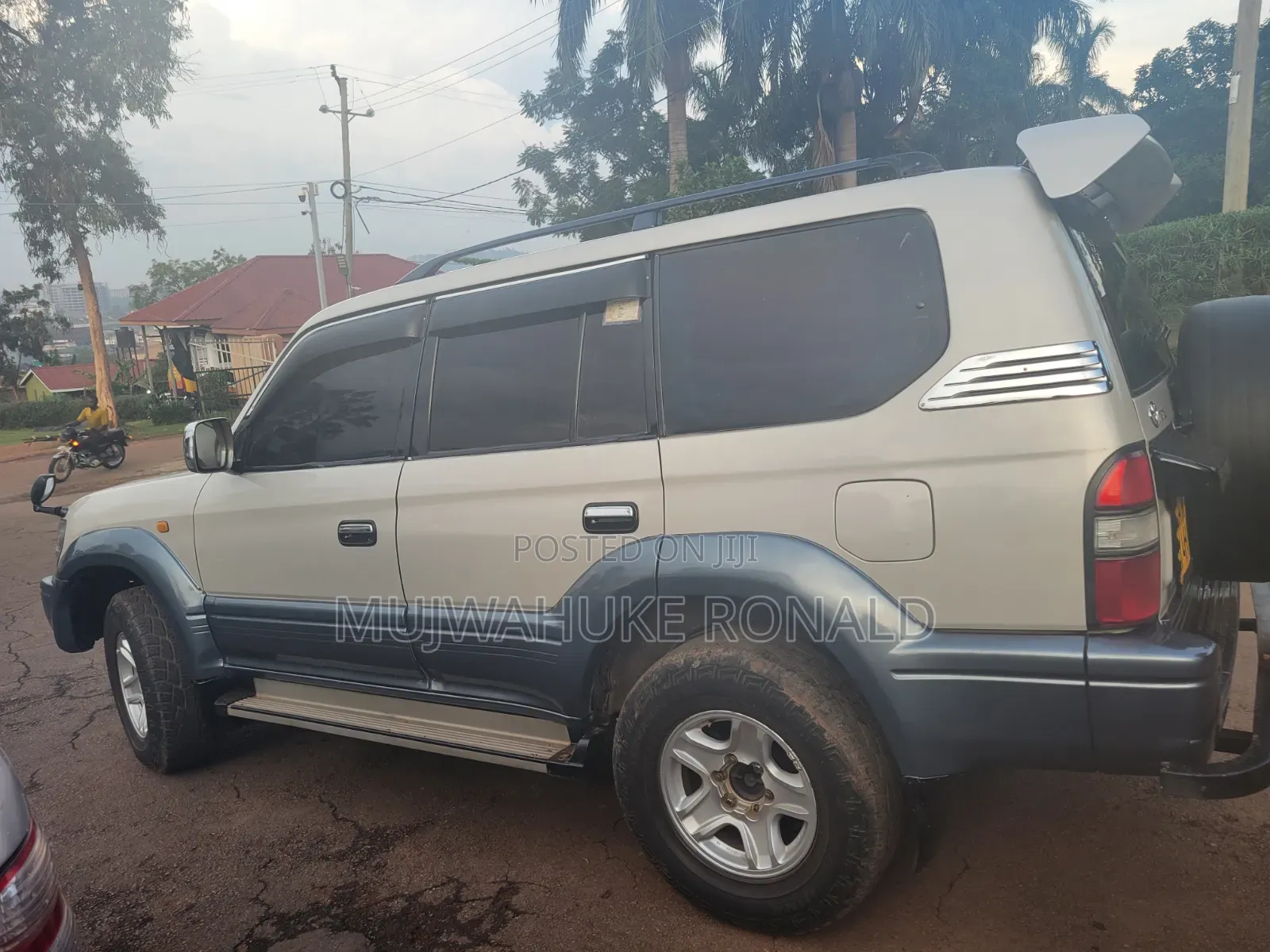 Toyota Land Cruiser Prado 1997 Gray