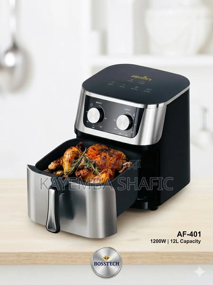 Bosstech 12L Electric Air Fryer AF-401 – 1200W Brand New