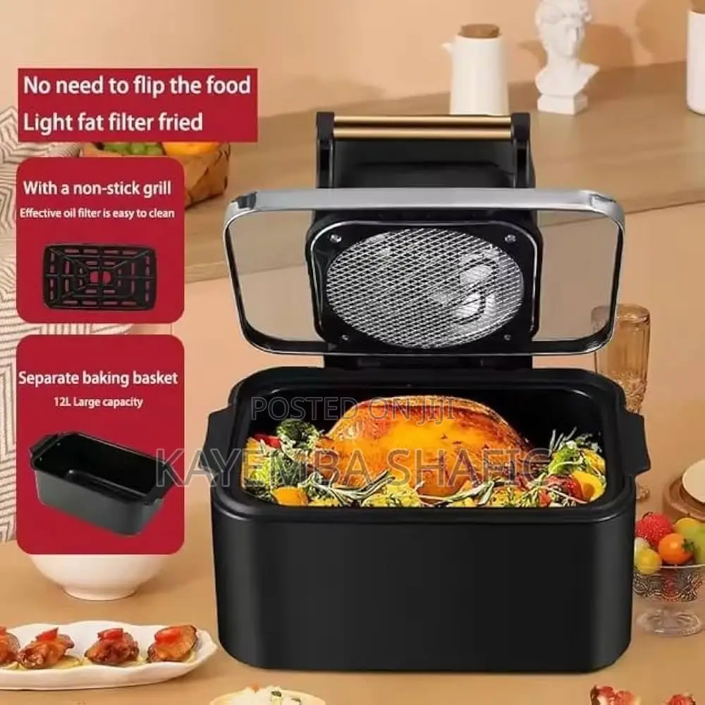Brand New 12L Digital Air Fryer 1700W Extra Wide Cooking Basket