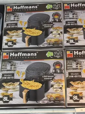 Brand New Hoffmans 8L Digital Air Fryer 2400W (HM-6019) Black