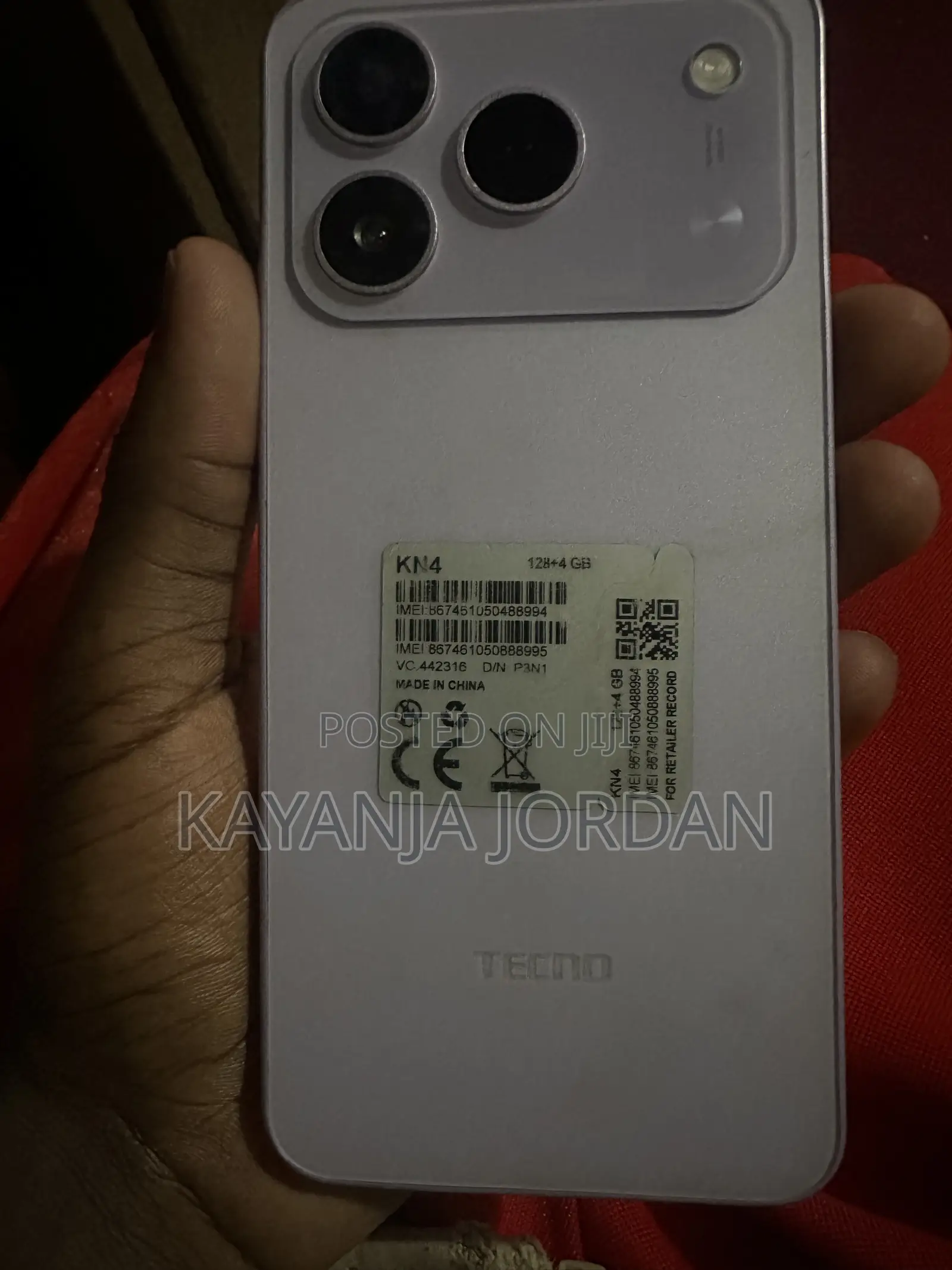 Tecno Spark 50 128 GB Purple