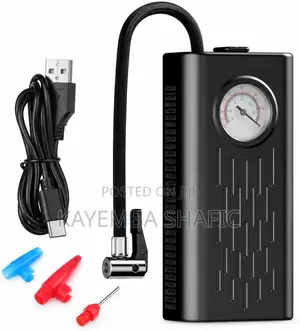 Portable Car Air Pump & Cordless Electric Tyre Inflator