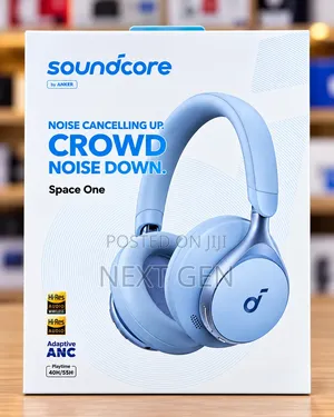 Soundcore Space One by Anker Wireless ANC Headphones | Hi-Res Audio