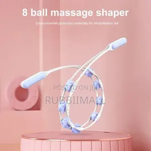 Manual 8-Ball Back Roller and Neck Massager Strap