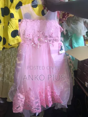 Girl Pink Party Dress