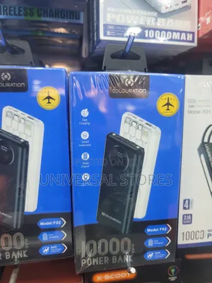 Colouration F02 10000mAh Power Bank