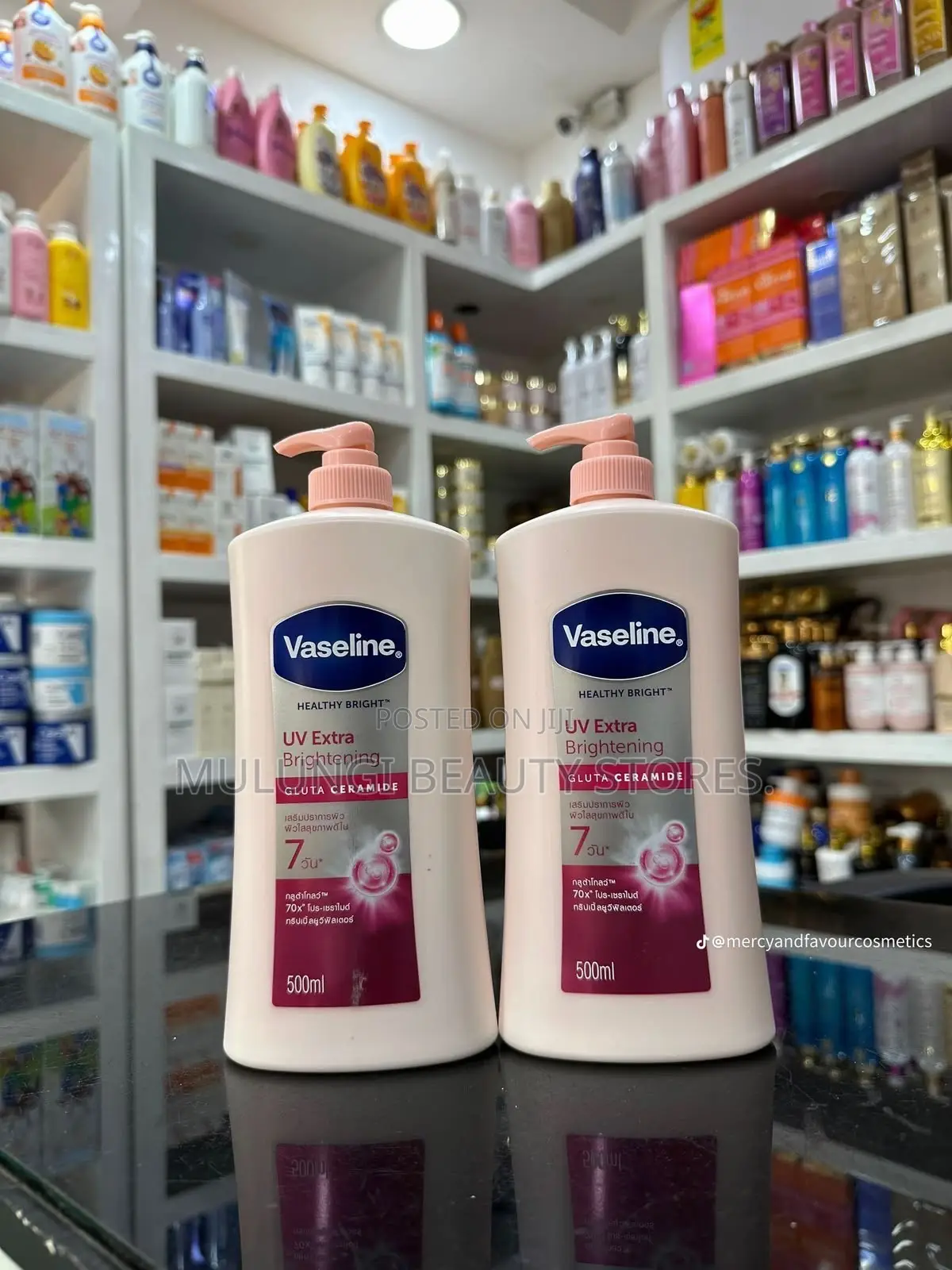 Vaseline Healthy Bright UV Extra Brightening Gluta Ceramide Lotion
