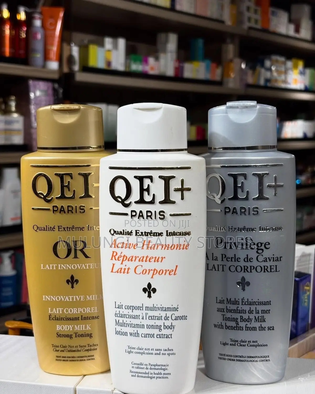 QEI+ Paris Toning Body Milks
