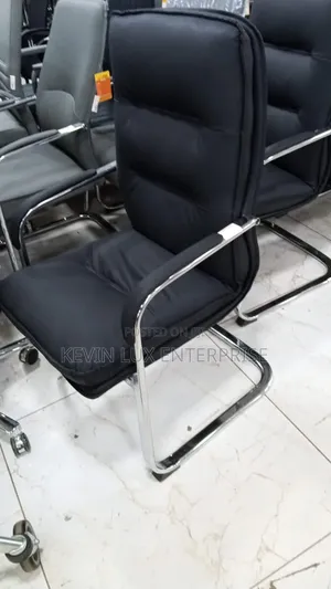 Leather Back Executive Leather Visitor Chair