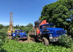 TRUCK AND CRANE: Palfinger15500 (6,5 T) on a Ural 4320Truck 6х6 (12 T)