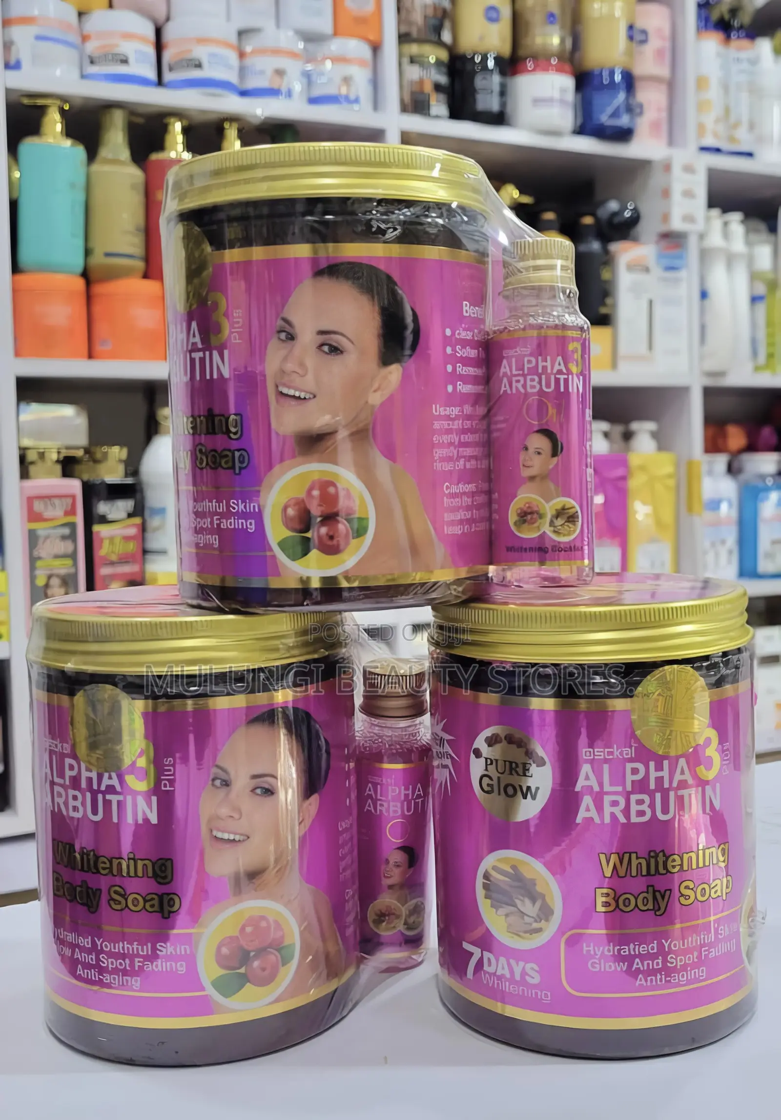 Osckal Alpha 3 Plus Arbutin Whitening Body Soap