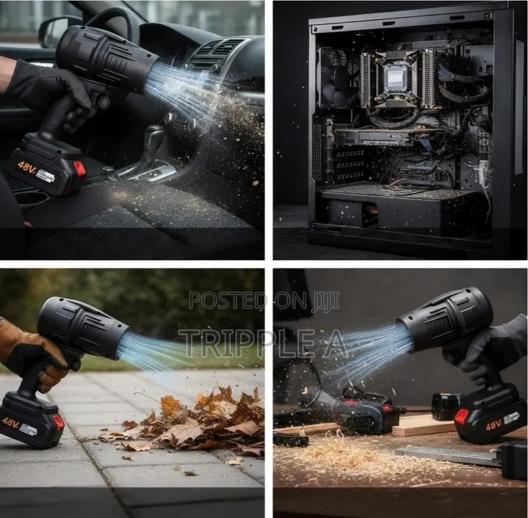 Cordless Heavy-Duty Leaf Blower( Turbo Jet Blower)