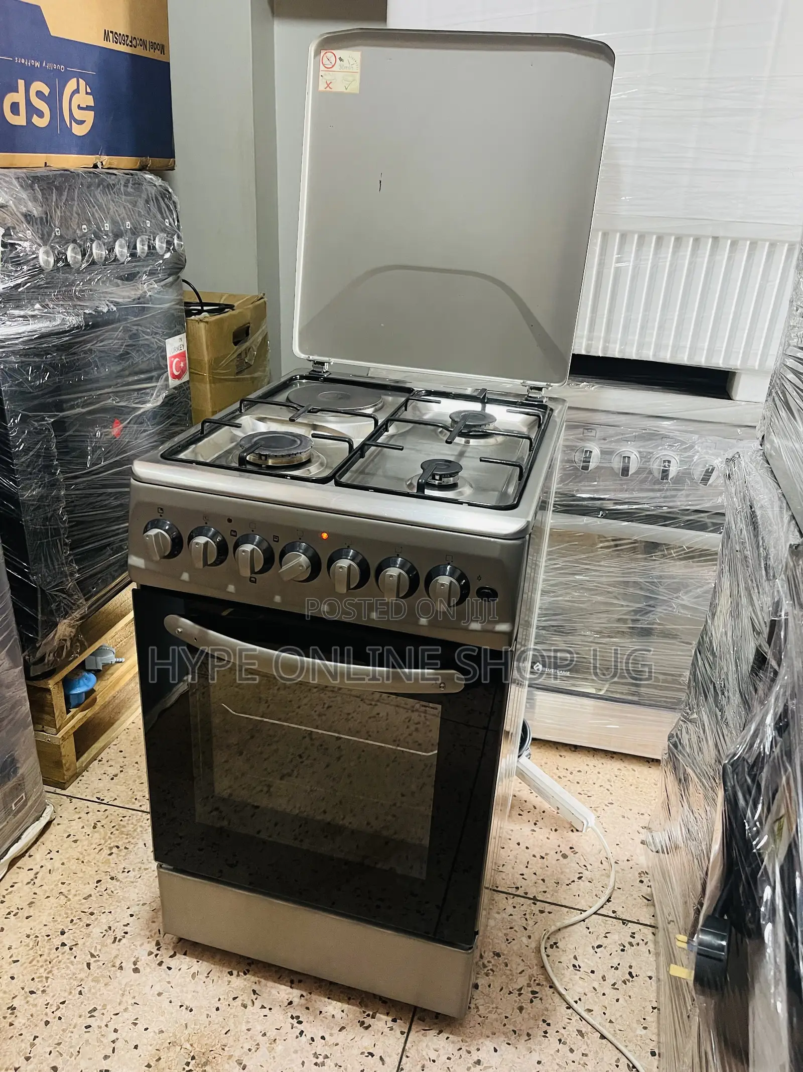 60/50cm,imported Used Superchef 3+1,electric and Gas Cooker