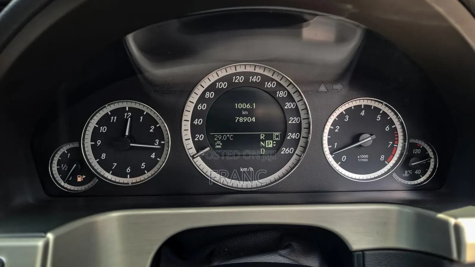 Mercedes-Benz E300 2009 Black