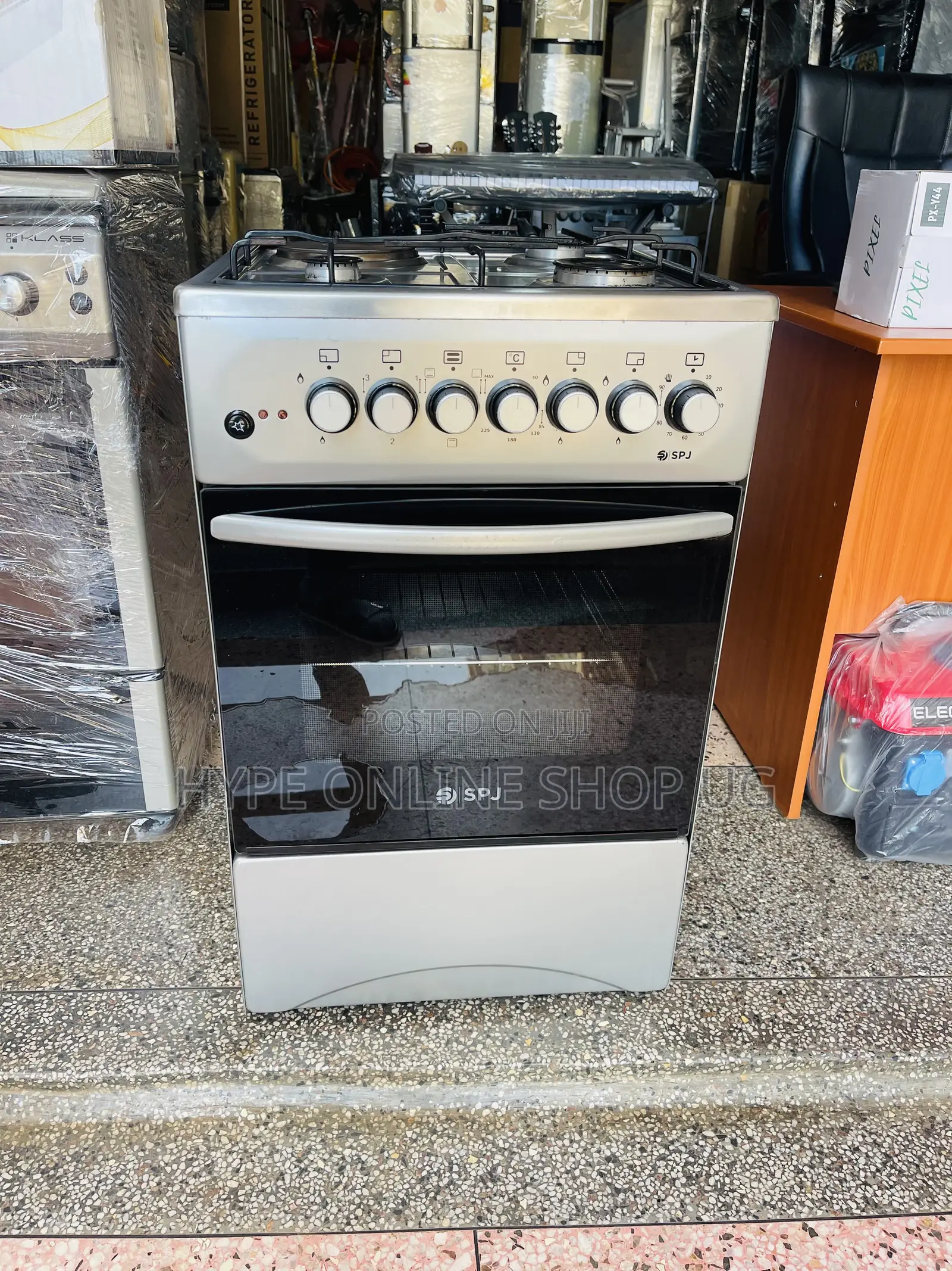 7nobs,3gas,1hotplate,electric & Gas Cooker, Full Electric Oven Cooker