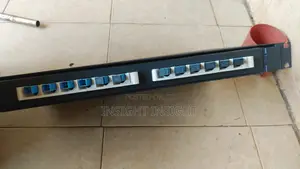 24 Port Fiber Optic ODF / Fiber Patch Panel – 1U Rack Mount