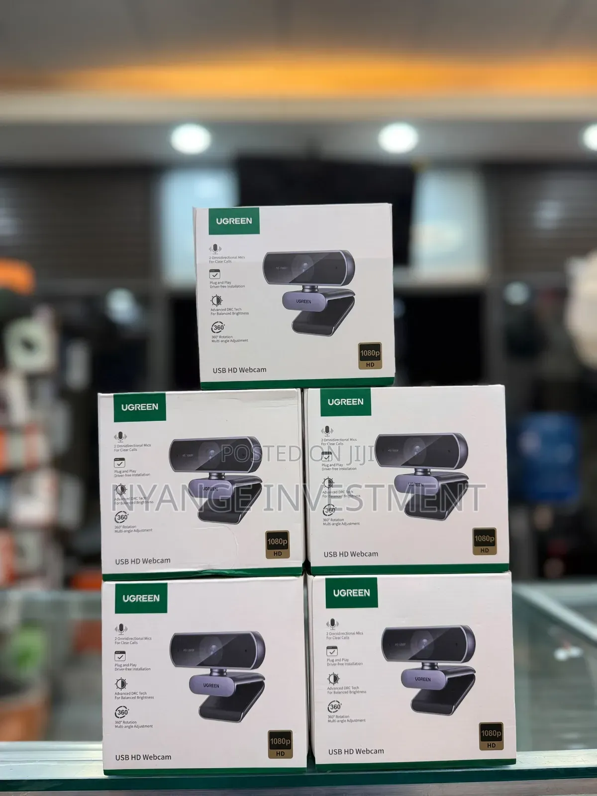 Ugreen USB Hd Webcam 1080p -