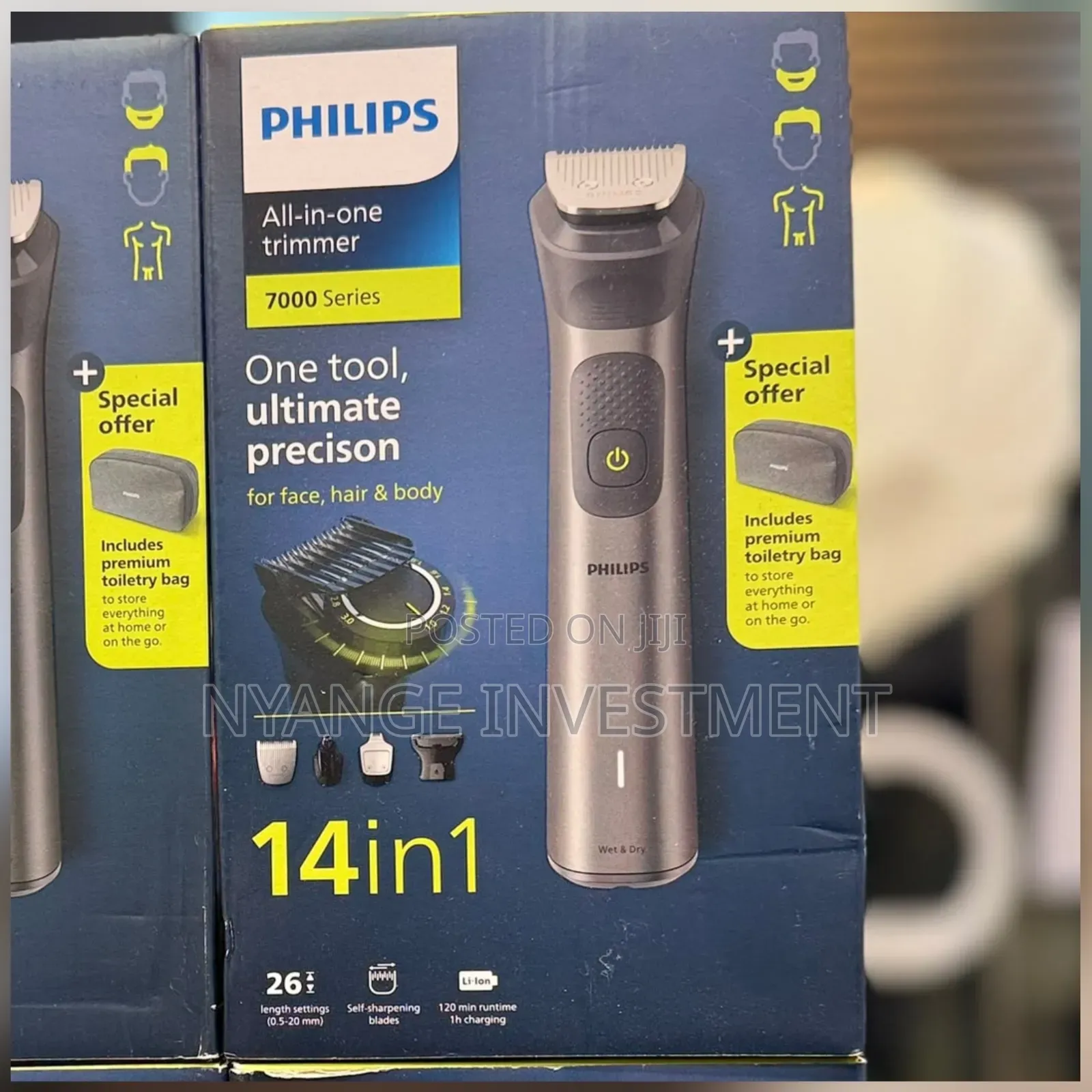 Philips Multigroom Series 7000 14-in-1 Trimmer and Clippers