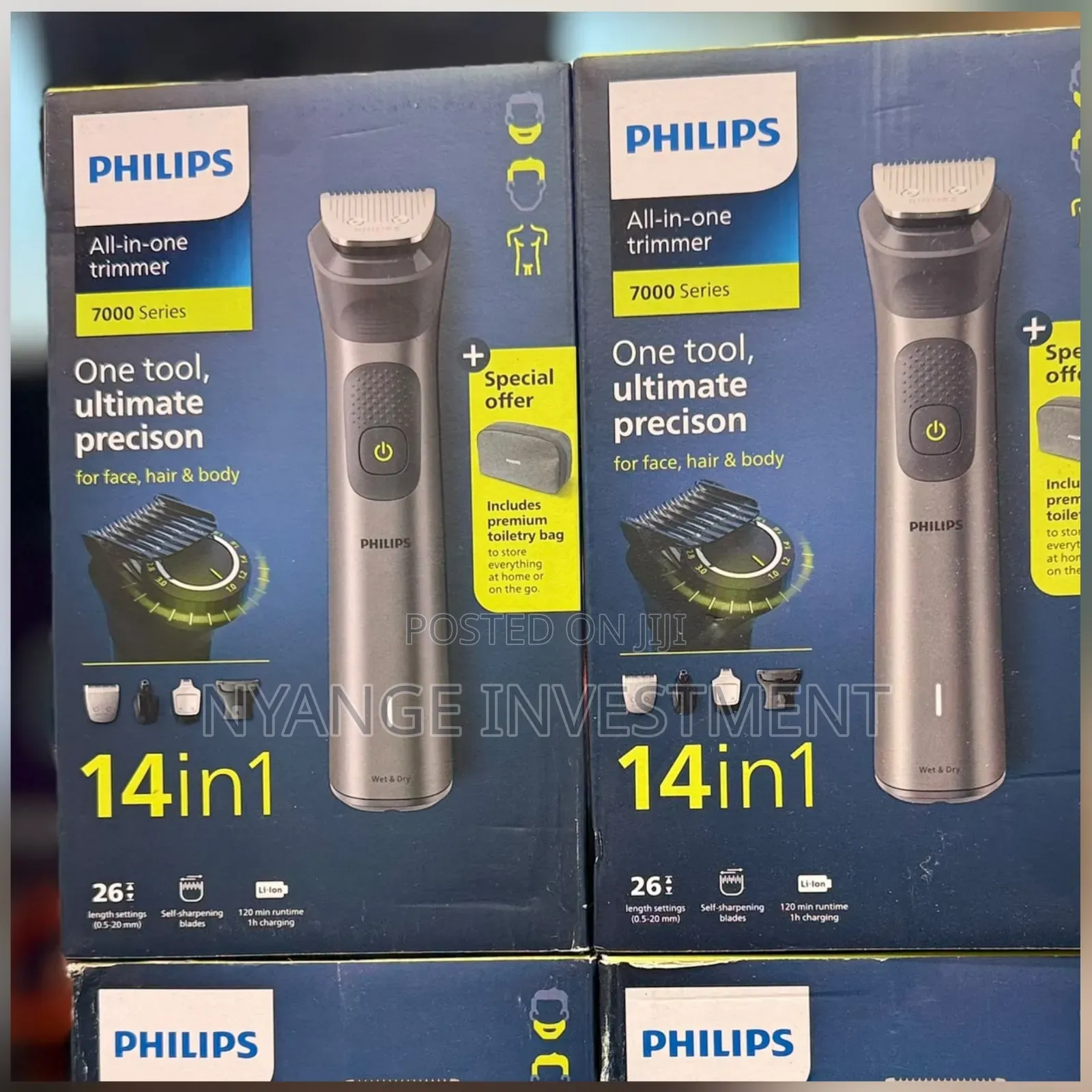 Philips Multigroom Series 7000 14-in-1 Trimmer and Clippers