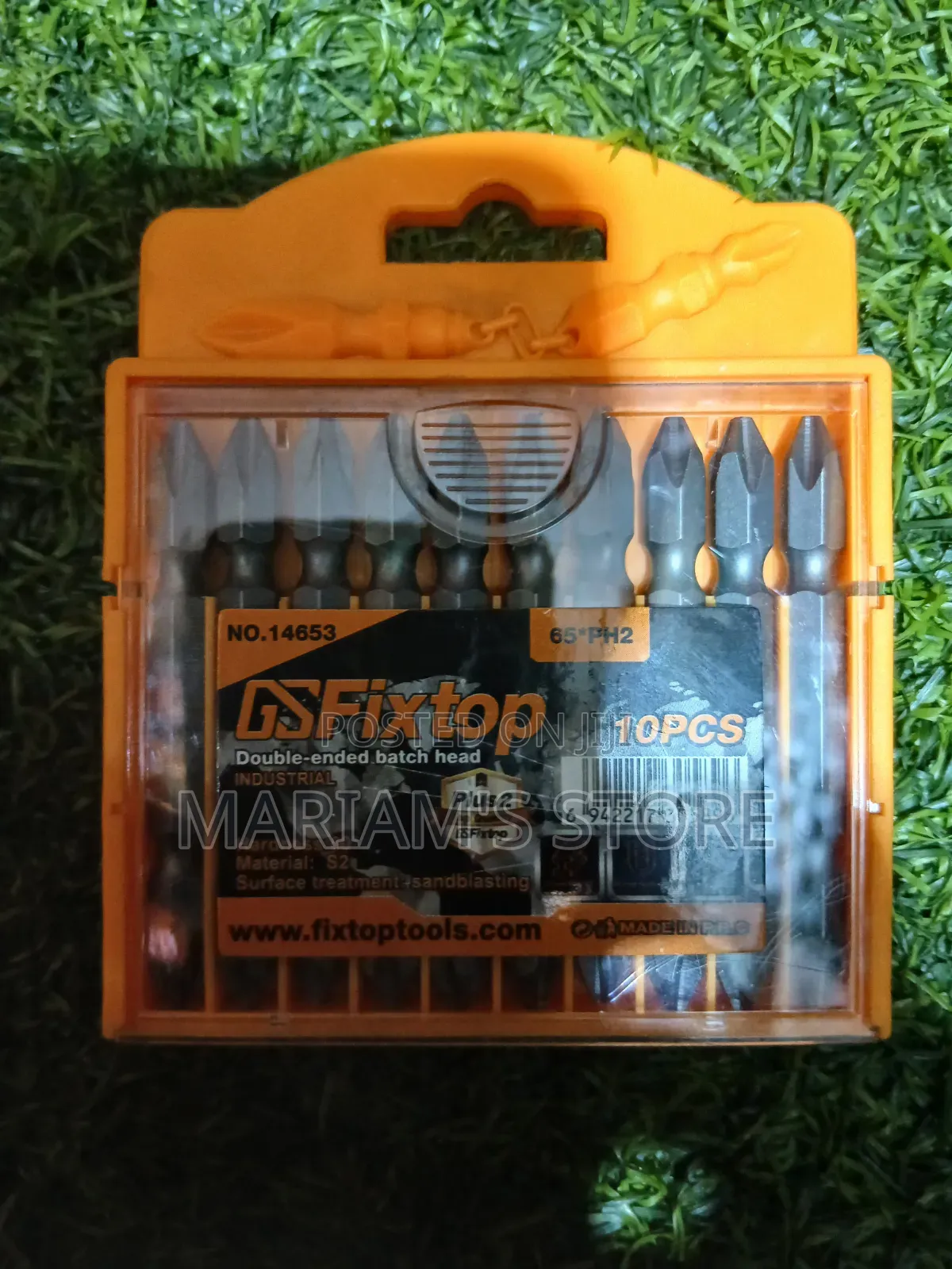 Double-Ended Screwdriver Bit Set (Model No. 14653)10pcs