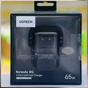Ugreen Nexode RG 65W 3-Port GaN Fast Charger .