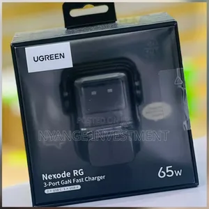 Ugreen Nexode RG 65W 3-Port GaN Fast Charger .