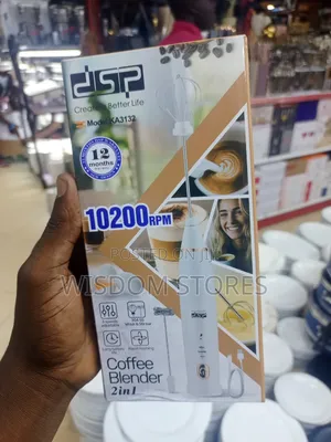 DSP Milk Frother Handheld Rechargeable